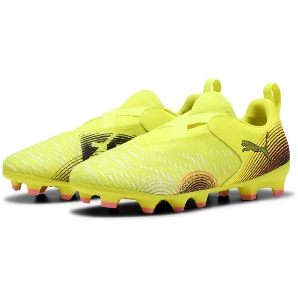 Puma FUTURE 8 MATCH LL FG/AG JR Detské kopačky, žltá, veľkosť 32