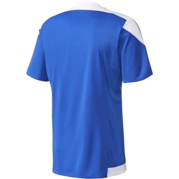 adidas STRIPED 15 JSY JR Chlapčenský futbalový dres, modrá, veľkosť