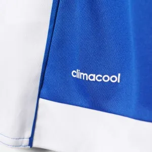 adidas STRIPED 15 JSY JR Chlapčenský futbalový dres, modrá, veľkosť