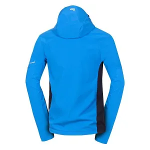Pánska turistická softshellová bunda NORTHFINDER CIRO-282blueblack