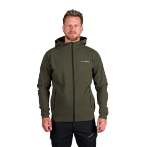 Northfinder CHEDOMIR Pánska športová mikina, khaki, veľkosť