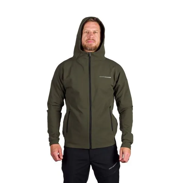 Northfinder CHEDOMIR Pánska športová mikina, khaki, veľkosť