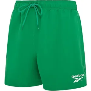 Reebok YALE Pánske plavky, zelená, veľkosť
