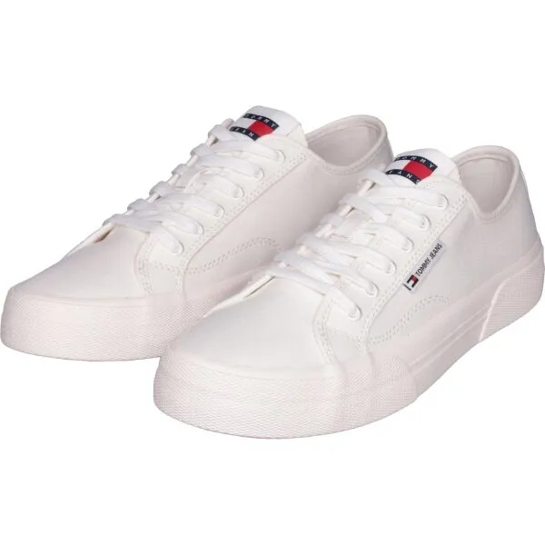 Tommy Hilfiger TJM LACE UP CANVAS COLOR Pánske tenisky, biela, veľkosť