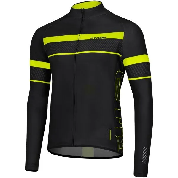 Etape COMFORT 2.0 Pánsky cyklistický dres, čierna, veľkosť