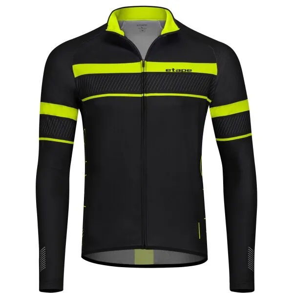 Etape COMFORT 2.0 Pánsky cyklistický dres, čierna, veľkosť