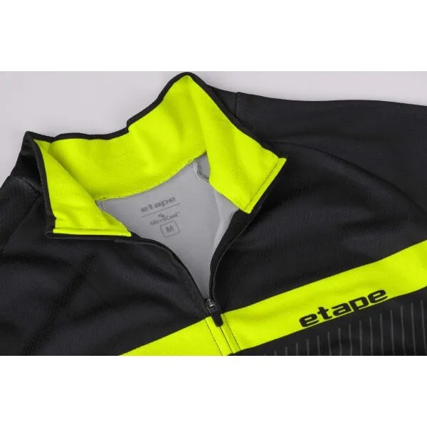 Etape COMFORT 2.0 Pánsky cyklistický dres, čierna, veľkosť