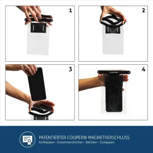 RESTUBE WATERPROOF SMARTPHONE CASE Vodotesné puzdro na telefón, transparentná, veľkosť