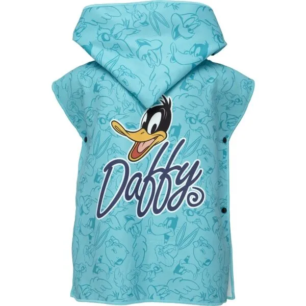 Warner Bros DAFFY PONCHO S Detské pončo z rýchloschnúceho materiálu, svetlomodrá, veľkosť
