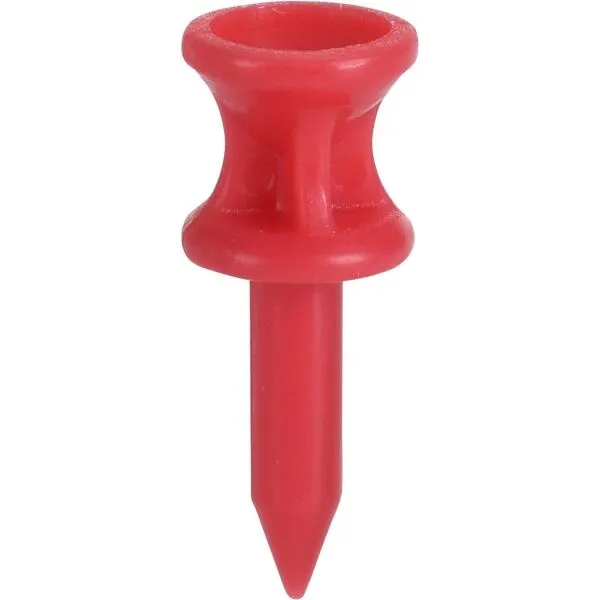 PURE 2 IMPROVE PLASTIC STEP TEES 31MM 30KS Golfové tíčka, červená, veľkosť