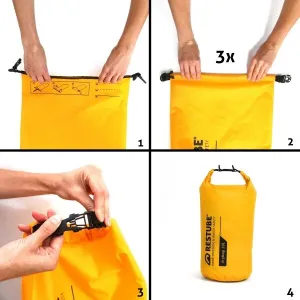 RESTUBE DRYBAG 20L Lodný vak, žltá, veľkosť