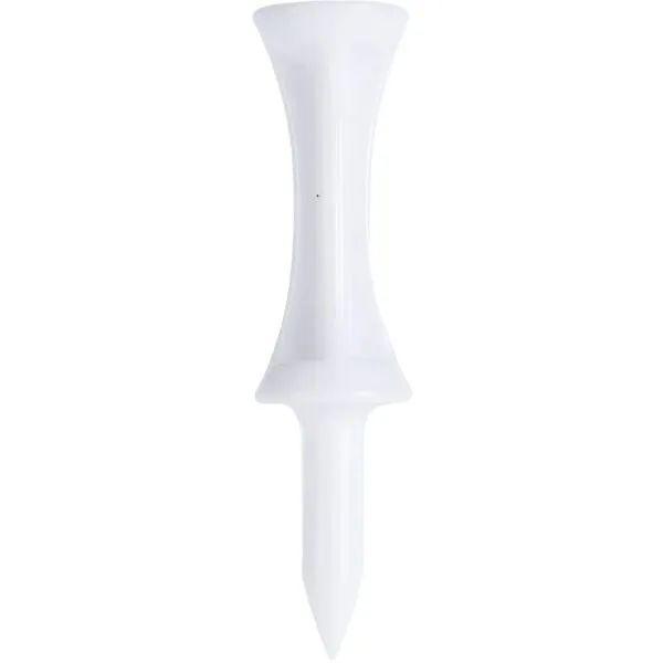 PURE 2 IMPROVE PLASTIC STEP TEES 51MM 25KS Golfové týčka, biela, veľkosť