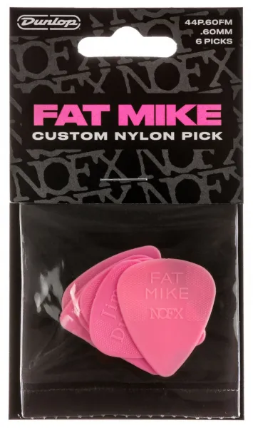 Dunlop Fat Mike Custom Nylon Picks 0.6