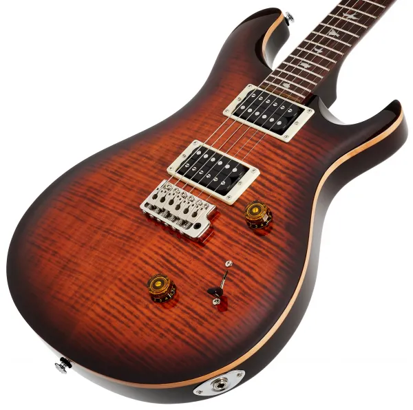 PRS SE Custom 24 Orange Tiger Smokeburst