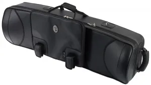 Marcus Bonna MB Double Trombone Case (Tenor and Alto), Black Leather