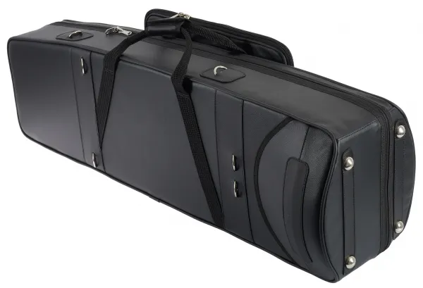 Marcus Bonna MB Double Trombone Case (Tenor and Alto), Black Leather