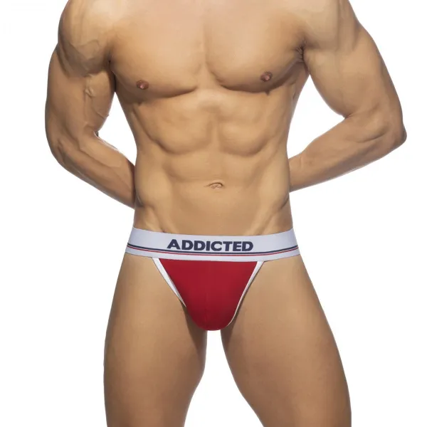 3PACK pánske tangá Addicted viacfarebné (AD1011P-3COL) L