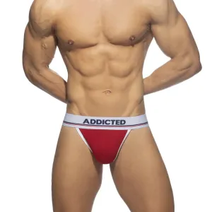 3PACK pánske tangá Addicted viacfarebné (AD1011P-3COL) L