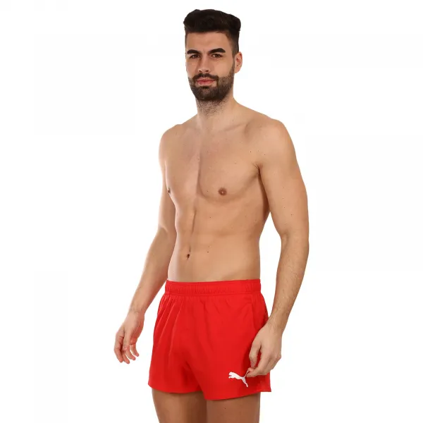 Pánske plavky Puma červené (701224140 002) M