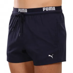 Plavkové šortky Puma tmavomodrá farba, 907659