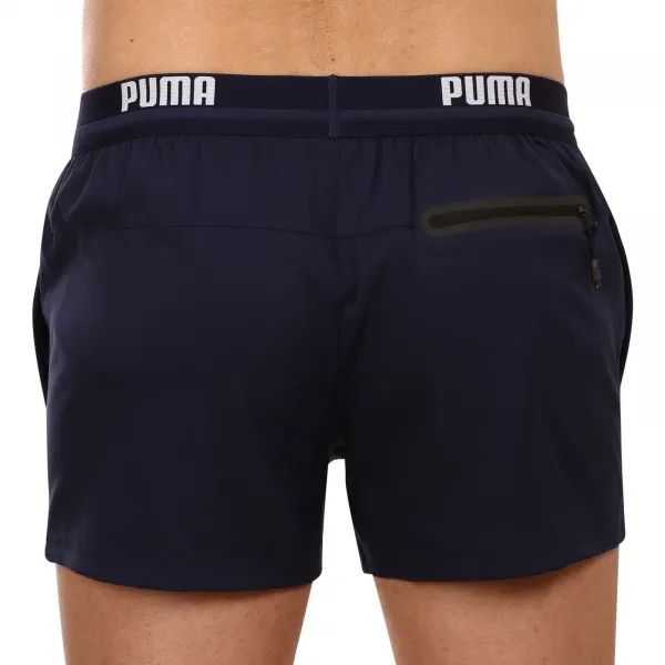 Plavkové šortky Puma tmavomodrá farba, 907659