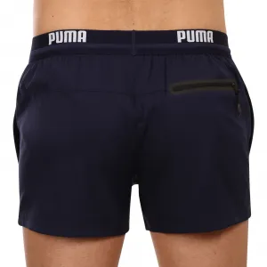 Plavkové šortky Puma tmavomodrá farba, 907659