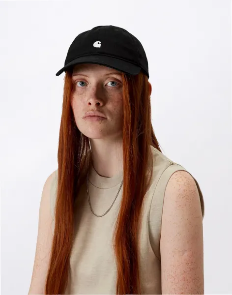 Carhartt WIP W' Madison Logo Cap Black/White