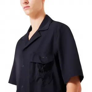 Oakley Cuban Collar Shortsleeve Shirt "Blackout" ( FOA406864-02E)