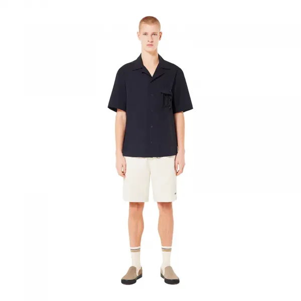 Oakley Cuban Collar Shortsleeve Shirt "Blackout" ( FOA406864-02E)
