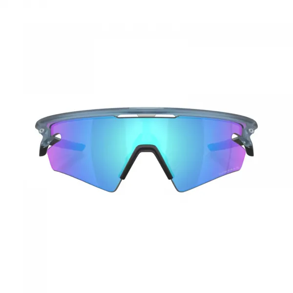 Oakley Wrap Sunglasses "Stonewash Prizm Sapphire Polarized" (0OO9499-94990336)