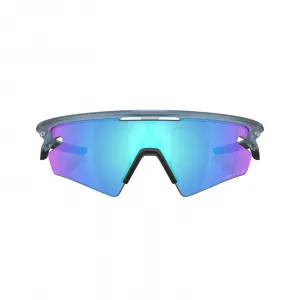 Oakley Wrap Sunglasses "Stonewash Prizm Sapphire Polarized" (0OO9499-94990336)