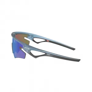 Oakley Wrap Sunglasses "Stonewash Prizm Sapphire Polarized" (0OO9499-94990336)