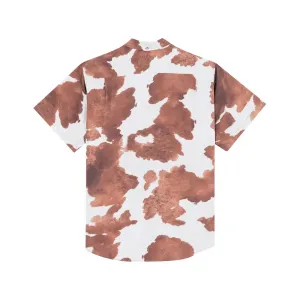 Iuter Cow Regular Short Sleeve Shirt "White" (25SIHR13-WHITE)