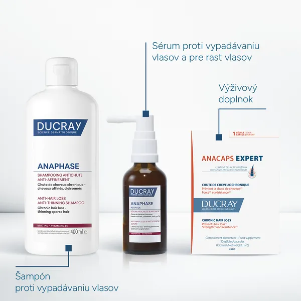 DUCRAY ANAPHASE Šampón