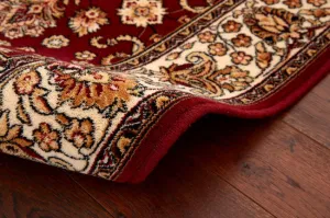 Koberec Agnella Isfahan Kantabria Rubín