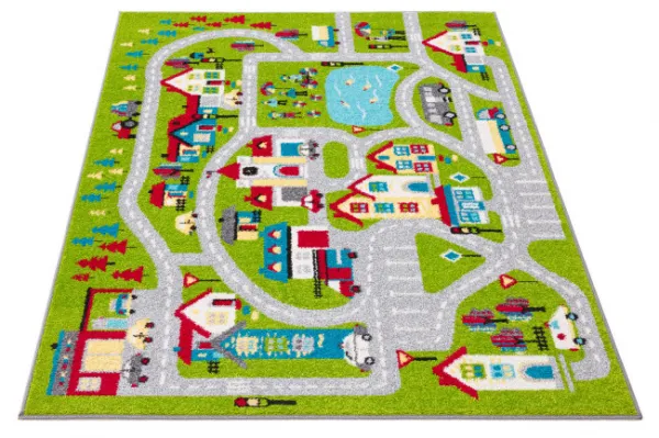 Koberec Agnella Funky Top Super Mesto S limetka