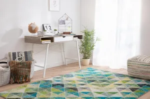 Koberec Agnella Funky Top Super Tas tyrkysový