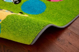 Koberec Agnella Funky Top Sus zelený
