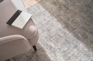Koberec Arte Split Muster sivý / béžový