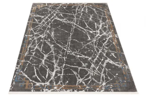 Koberec Arte Piran Marble sivý / čierny