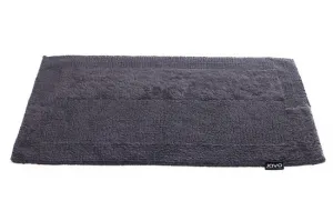 Kúpeľňový koberček Javo Cotton antracitový
