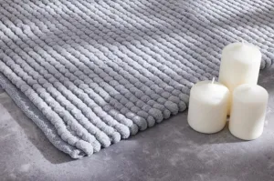 Kúpeľňový koberček Javo Premium popolový