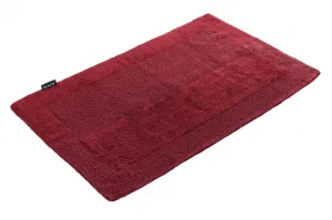 Kúpeľňový koberček Javo Cotton červený