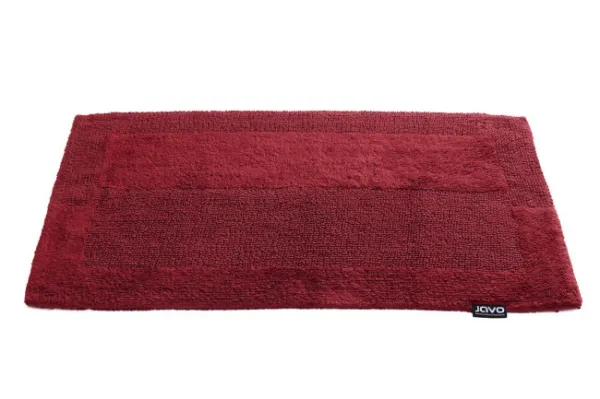 Kúpeľňový koberček Javo Cotton červený