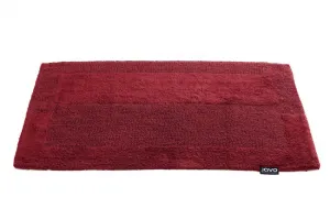 Kúpeľňový koberček Javo Cotton červený