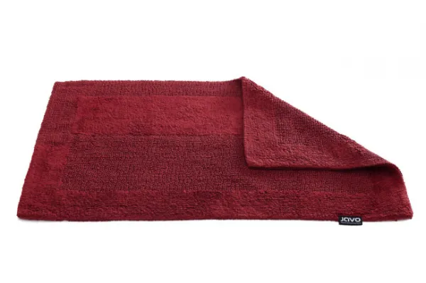 Kúpeľňový koberček Javo Cotton červený
