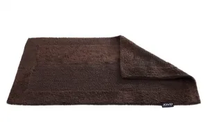 Kúpeľňový koberček Javo Cotton hnedý