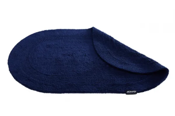 Kúpeľňový koberček Javo Cotton granátový ovál