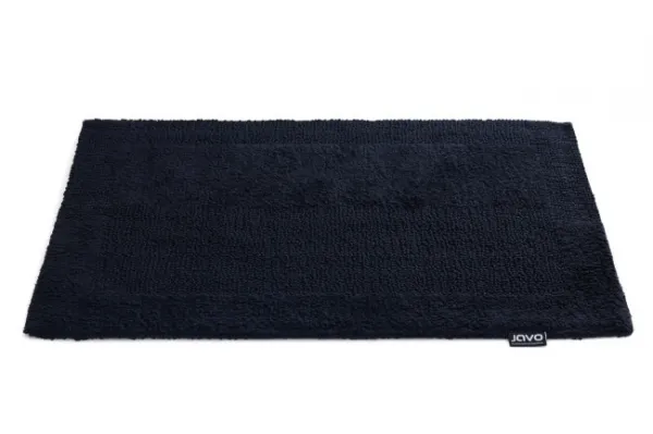 Kúpeľňový koberček Javo Cotton čierny