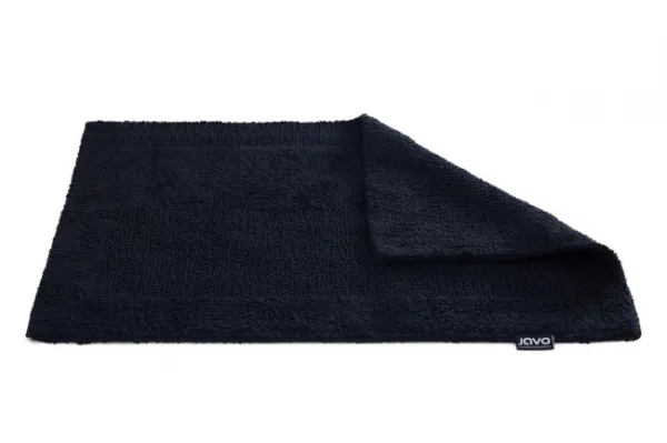 Kúpeľňový koberček Javo Cotton čierny
